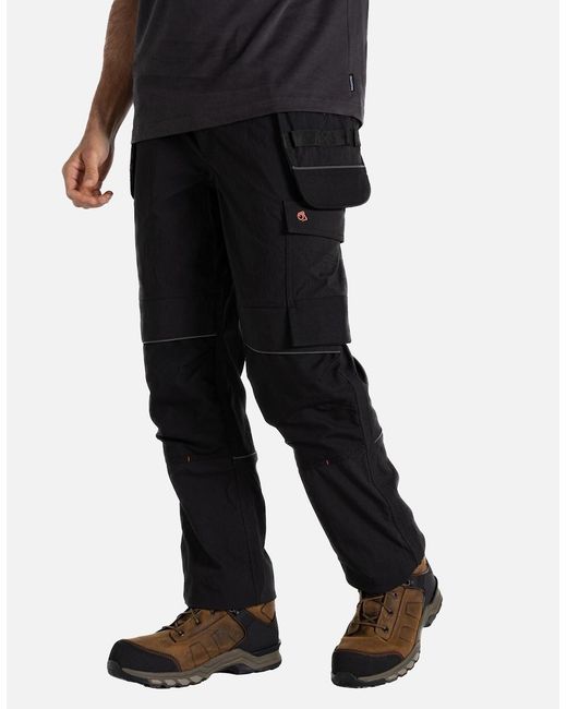 Craghoppers Black Sheffield Holster Stretch Work Trousers for men