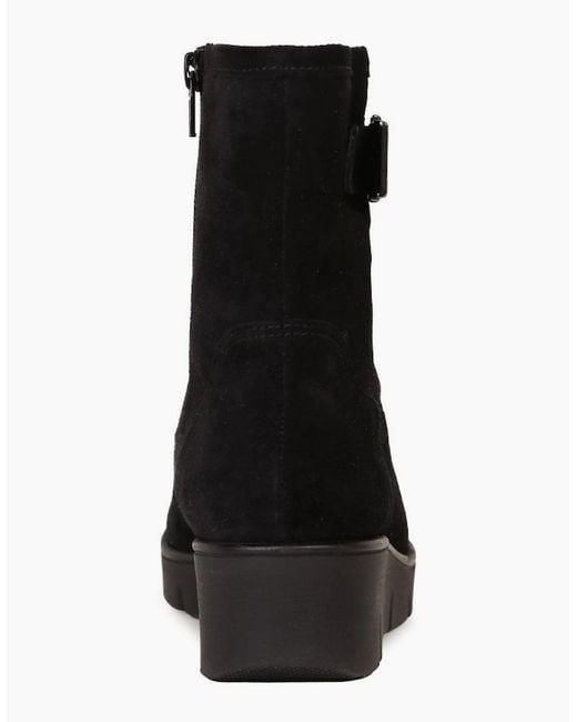 Gabor Black Entrust Ankle Boots