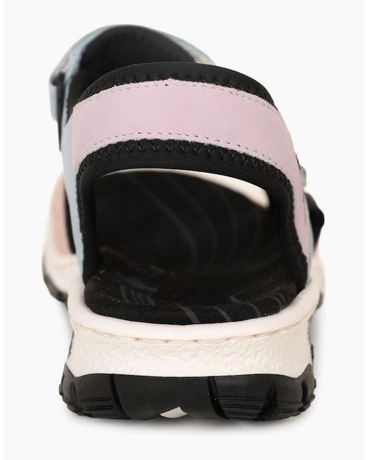 Rieker Black Lyric Sandals