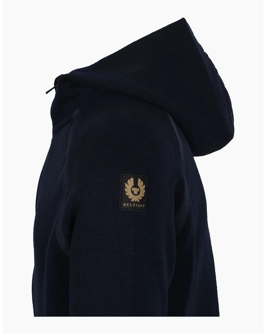 Belstaff Blue View Hooded Full Zip for men