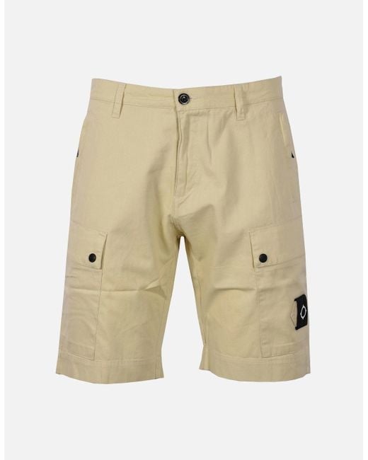 Ma Strum Natural Cargo Short Ash for men