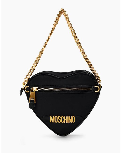 Moschino Black Clutch Bag