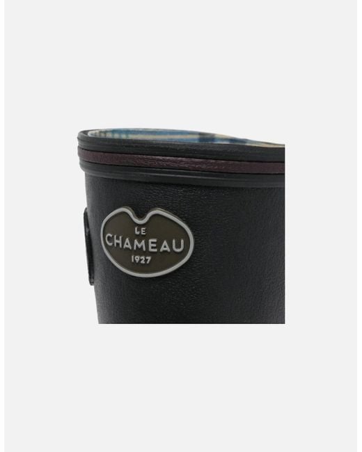 Le Chameau Black Giverny Botillon Wellington Boots