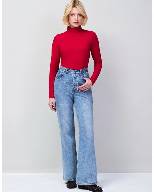 Ro&zo Blue Denim Bootcut Jeans