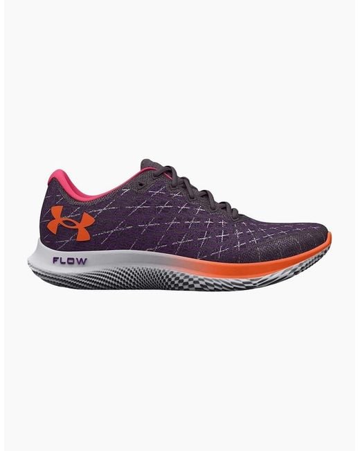 Under Armour Red Adult Flow Velociti Wind 2 Trainers
