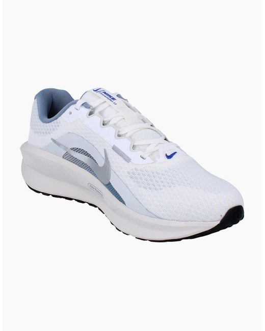 Nike White Downshifter 13 Running Trainers Fd6454 Shoes 102 for men