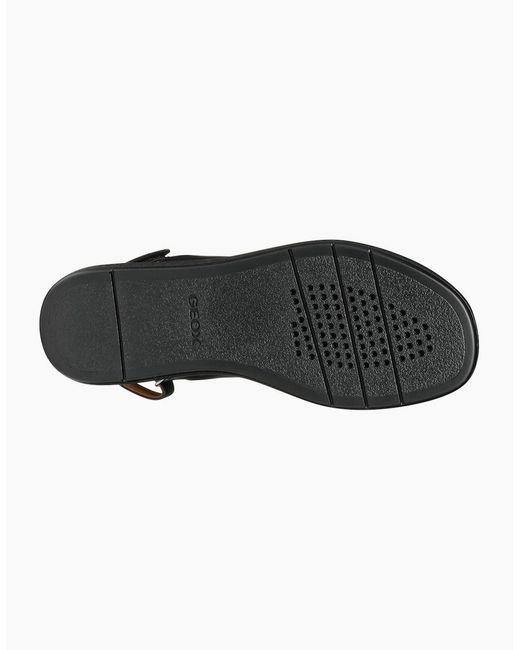 Geox Black D Camalei Sandals