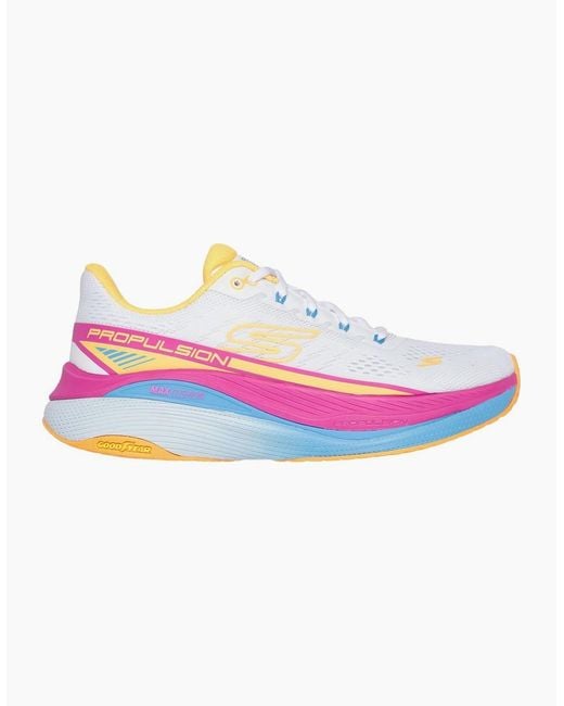 Skechers Pink Max Cushioning Propulsion Trainer