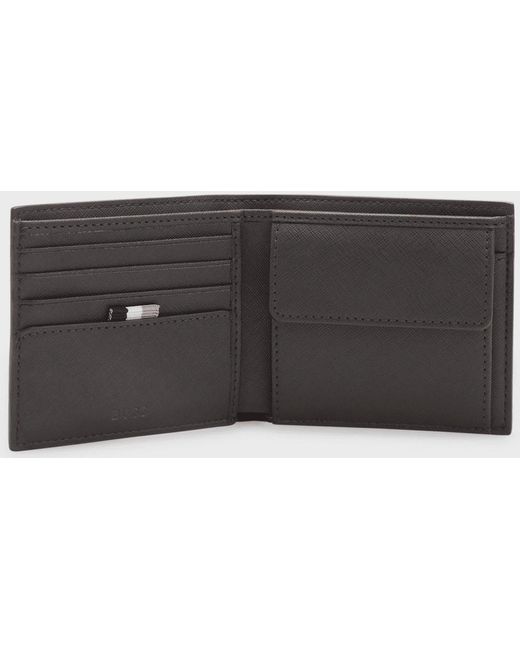 Boss Black Zair_4Cc Leather Wallet for men