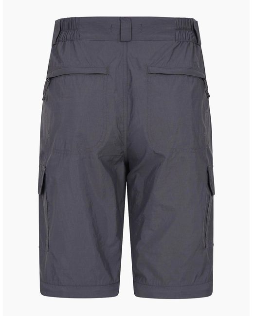 Mountain Warehouse Blue Explore Cargo Shorts for men