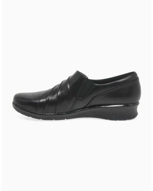 Clarks Black Hope Roxanne High Cut Shoes
