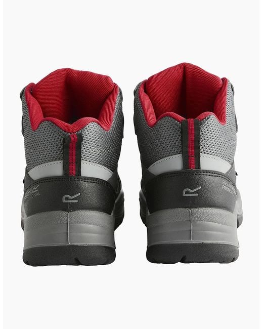 Regatta Black Limestone Waterproof Safety Boots for men