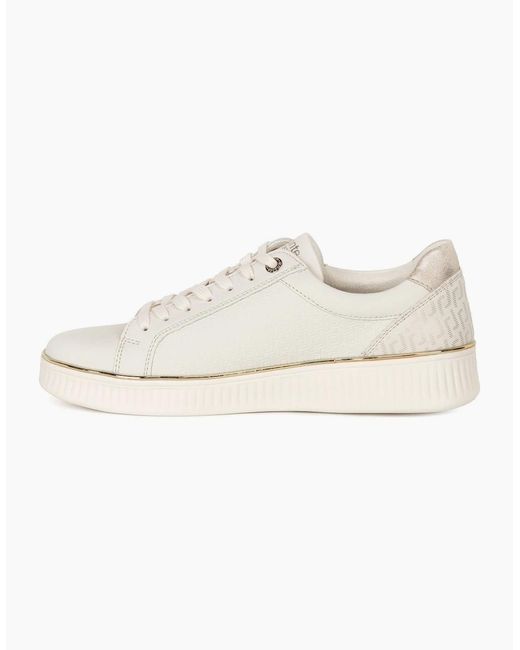 Remonte White Patter Trainers
