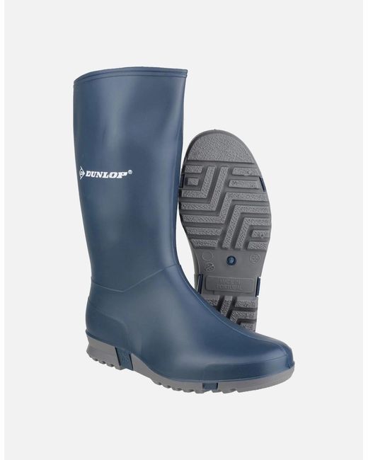 Dunlop Blue Sport Wellingtons