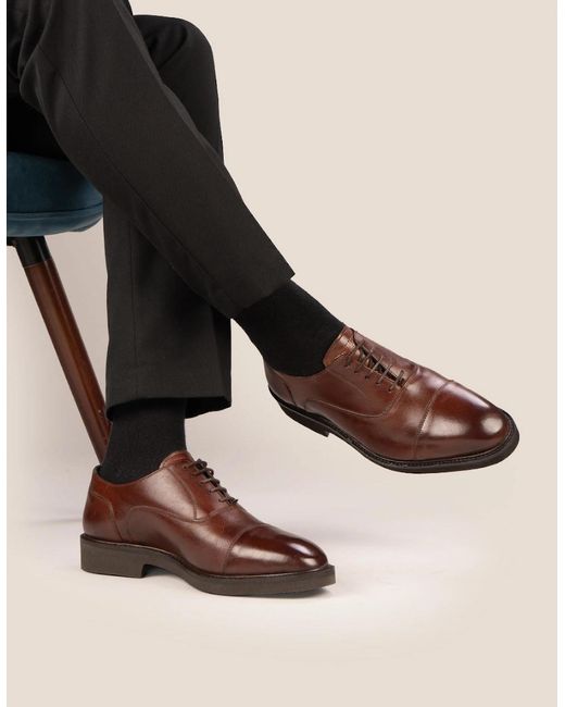 Oswin Hyde Brown Flint for men