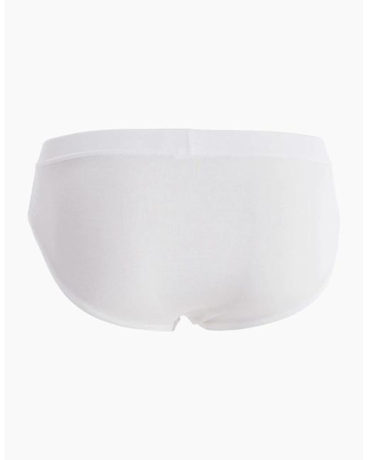 Hom White Tencel Soft Ho1 Comfort Mini Brief for men