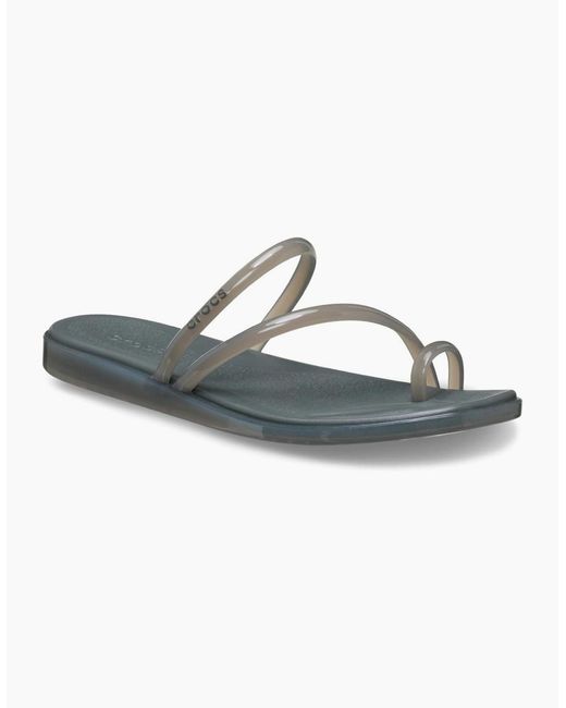 CROCSTM Blue Miami Jely Toe Loop Eva Carbon Sandals