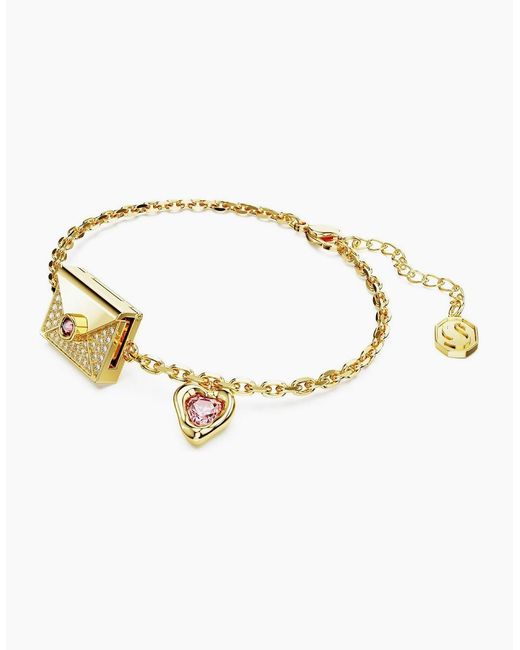 Swarovski Metallic Crystal Chain Bracelets