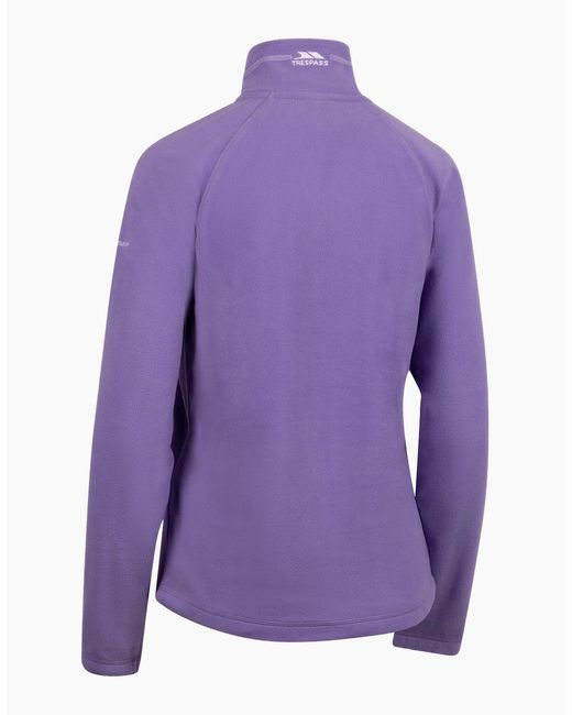 Trespass Purple Ladies Skylar Fleece Top