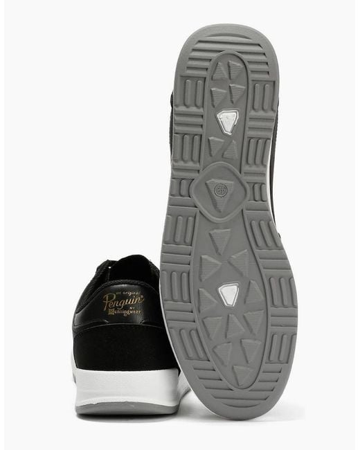 Original Penguin Blue Penguin Gaz Trainers for men