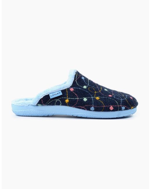 Lunar Blue Impulse Slippers