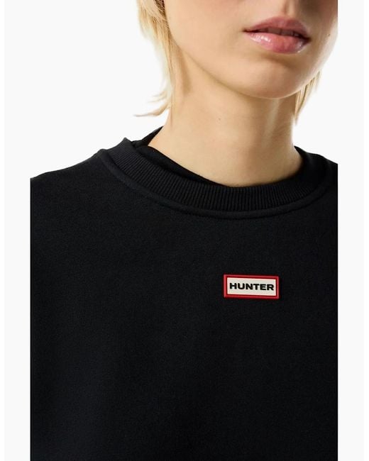 Hunter Black Essentials Crew Neck Sweatshirt