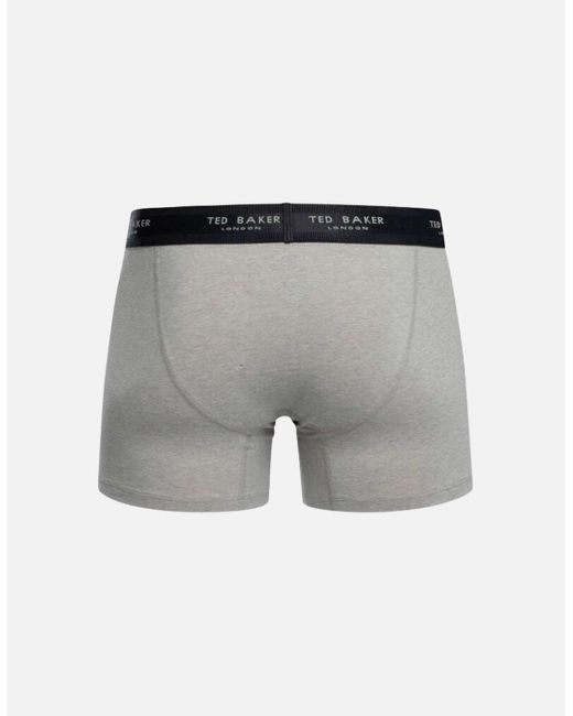 Ted Baker Blue 3-Pack Coloured Boxer Briefs for men
