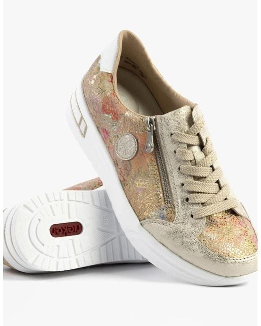 Rieker White N8103-60 Shoes Combination