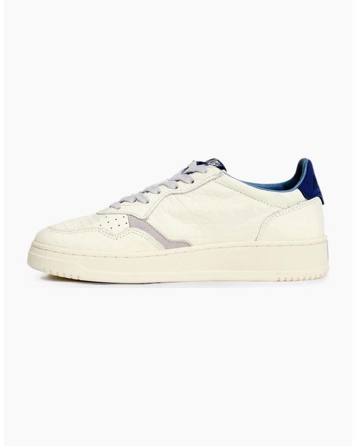 Autry White Medalist Low Ne20 Sneakers for men