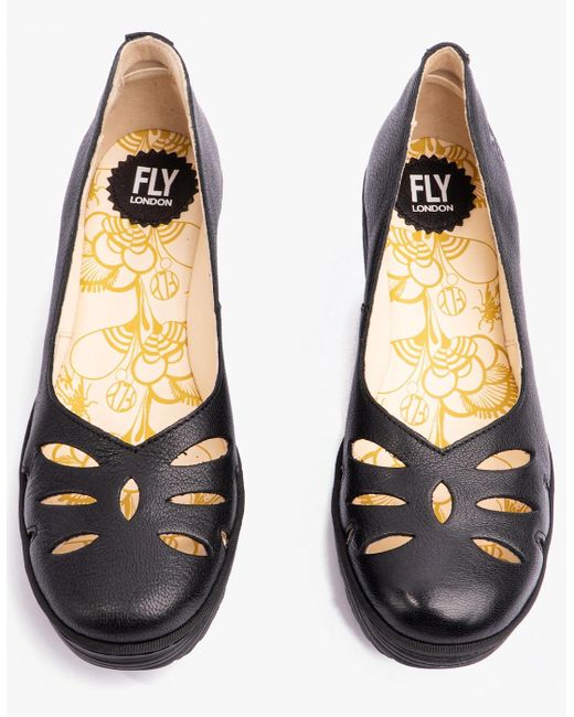 Fly London Black Yubi480Fly Shoes