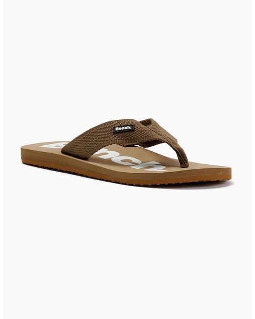 Bench Brown Momento Sand Flip Flops for men