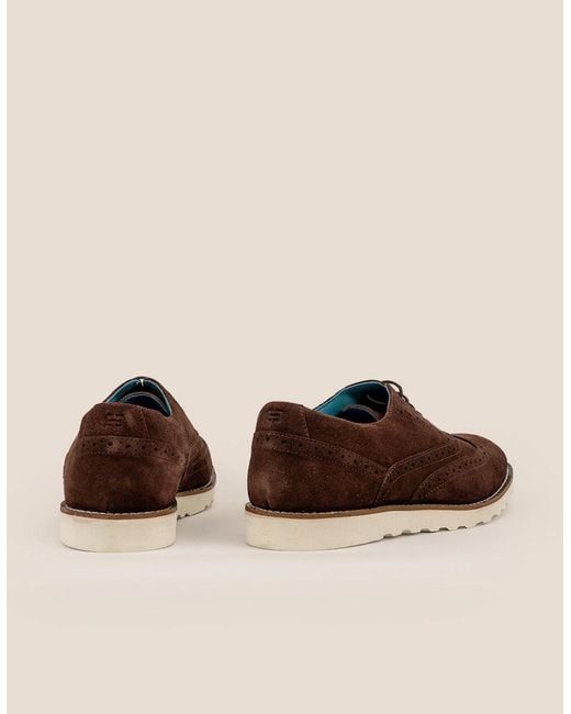 Oswin Hyde Brown Tyler Suede for men