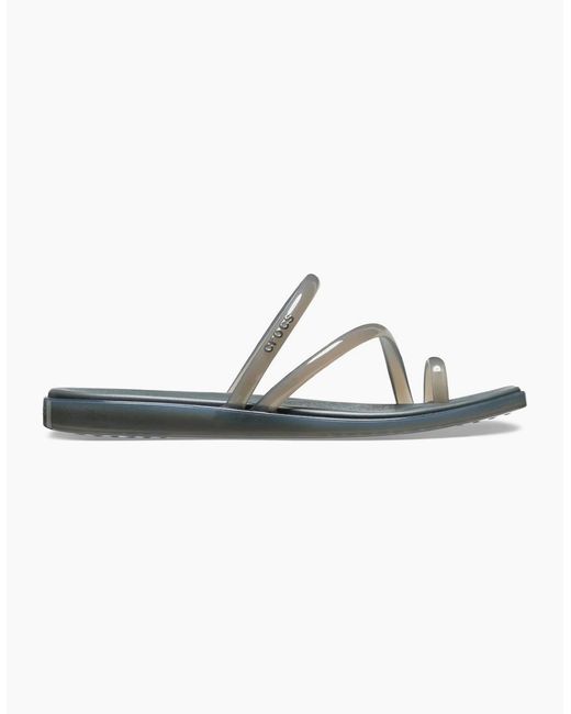 CROCSTM Blue Miami Jely Toe Loop Eva Carbon Sandals