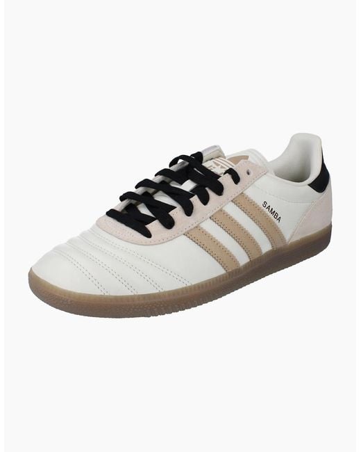 Adidas White Originals Samba Jp Trainers Sneakers Jq7824 for men