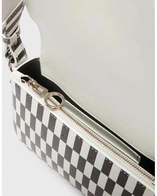 Off-White c/o Virgil Abloh White Optical Mini Flap Bag
