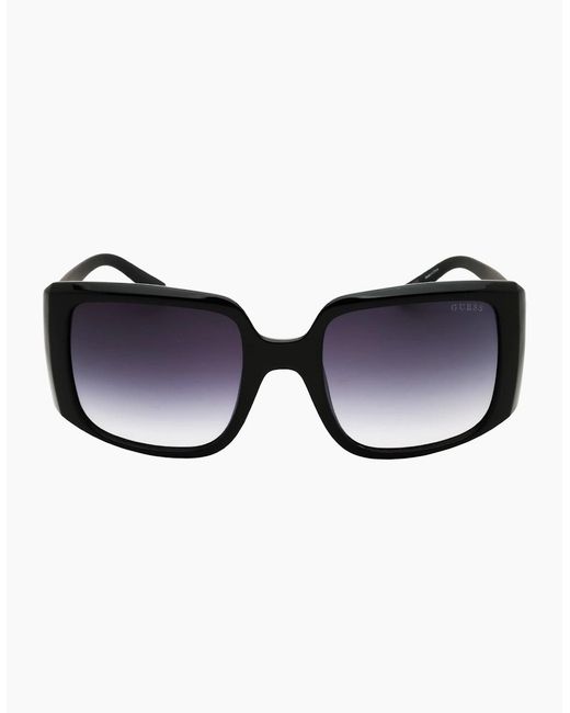 Guess Blue Shiny Framed Sunglasses