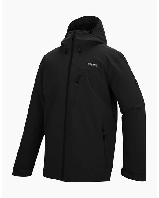 Regatta Black Oklarna Waterproof Jacket for men