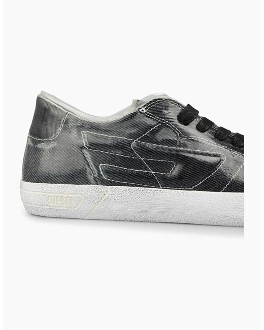 DIESEL Black S Leroji Low for men