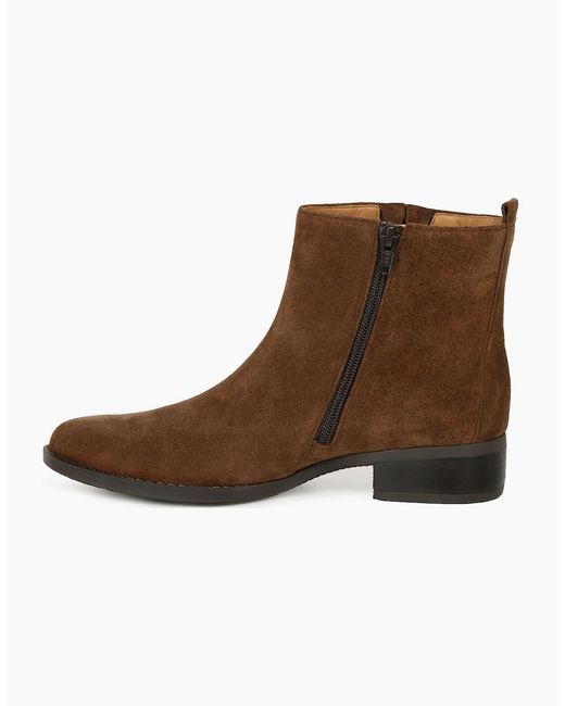 Gabor Brown Gibside Ankle Boots