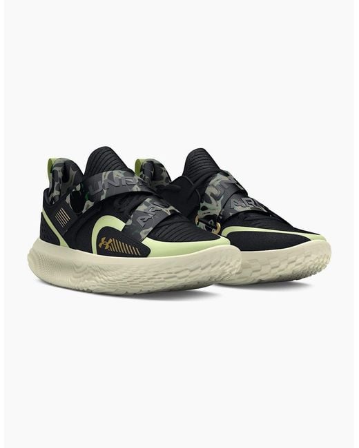 Under Armour Black Flow Futr X 4 Camo Basketball Trainers for men
