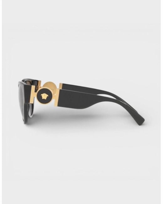 Versace Multicolor Medusa Aviator Sunglasses