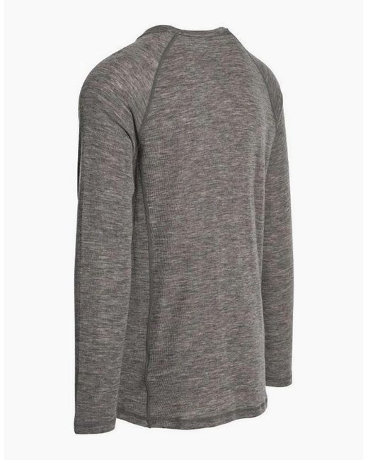 Trespass Gray Wexler Merino Base Layer Top for men