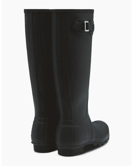 Hunter Blue Original Tall Wellingtons