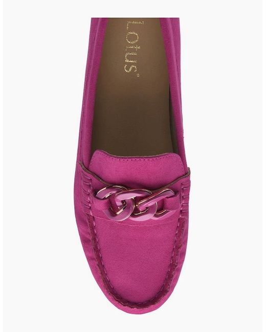 Lotus Pink Coma Loafers