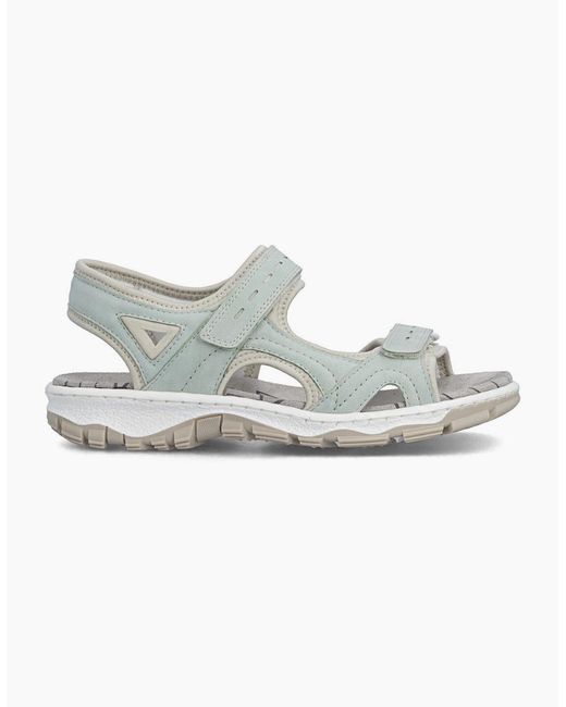 Rieker Green Clara Hiking & Trail Sandals