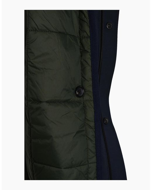 Paul Smith Blue Parka Detachable Liner for men