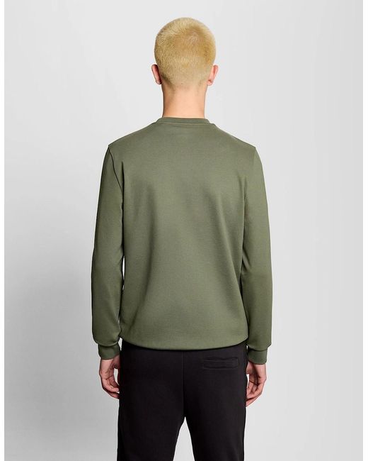 Lyle & Scott Green Sports Lightweight Sweatshirt for men