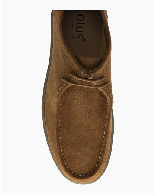 Lotus Brown Declan Moccasins for men