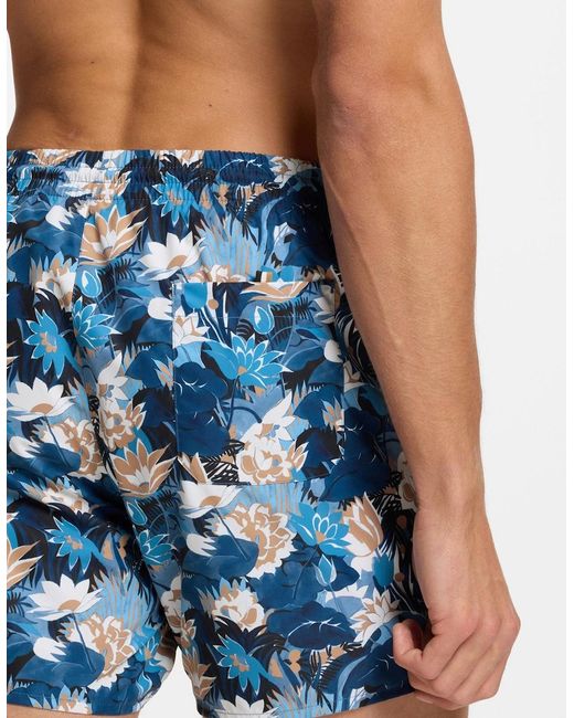 Boss Blue Boss Piranha Swim Shorts S1-26 451 Light Pastel for men