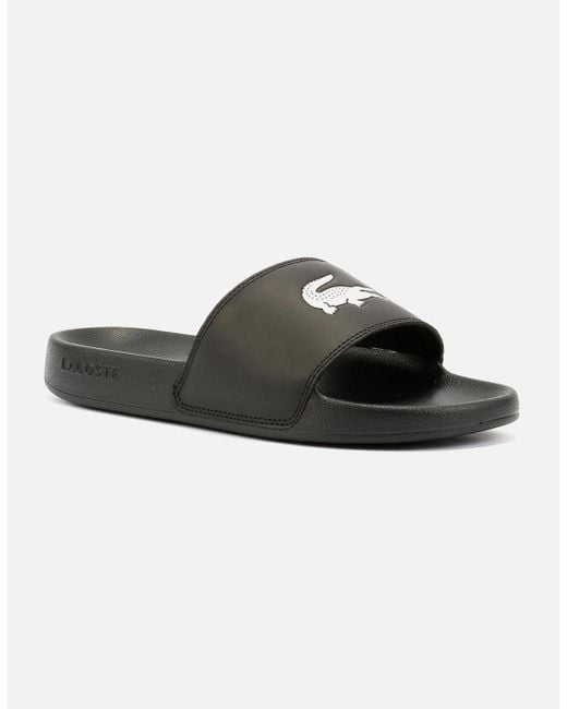 Lacoste Black Serve Slide 0.0 Slides